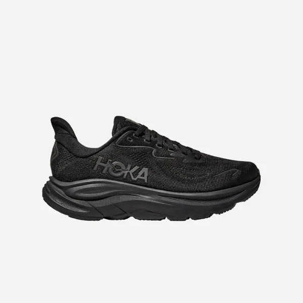 Giày Chạy Bộ Nam HOKA Clifton 10 Wide - Đen