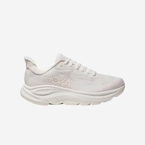 Giày Chạy Bộ Nam HOKA Clifton 10 Wide - Trắng