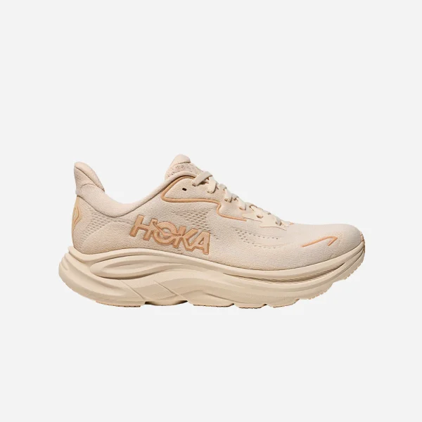 Giày Chạy Bộ Nữ HOKA Clifton 10 Wide - Be