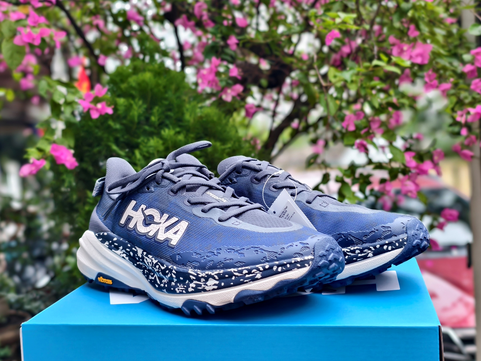 Giày Chạy Trail Nam HOKA Speedgoat 6 Wide- CDN