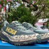 Giày Chạy Trail Nam HOKA Speedgoat 6 Wide - Xanh Lá